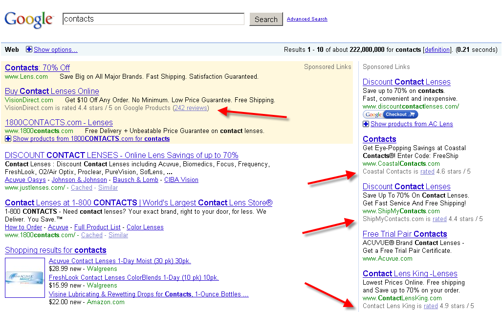 AdWords Review Extensions