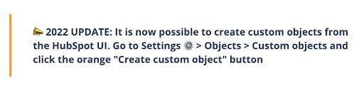 create custom objects